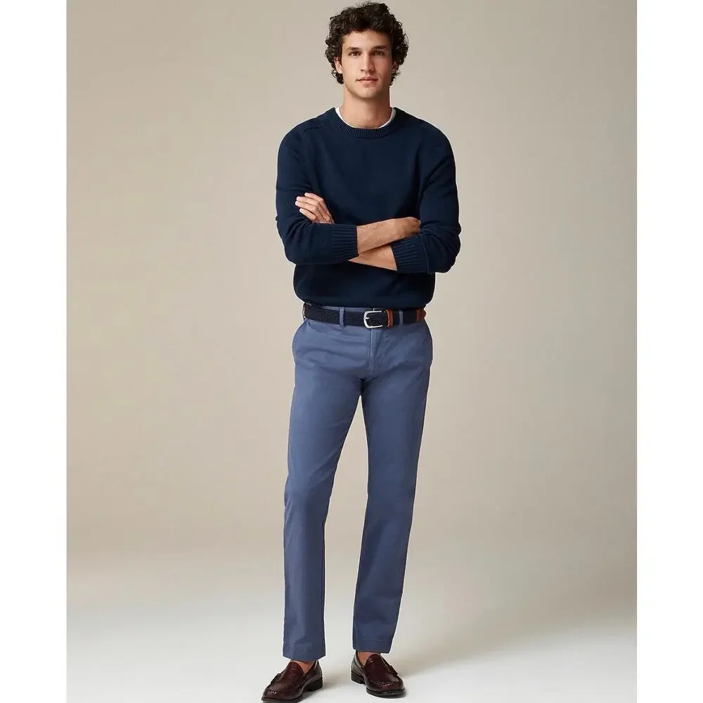 J. Crew 484 Slim-fit stretch chino pant in Dusty Navy size 33/30